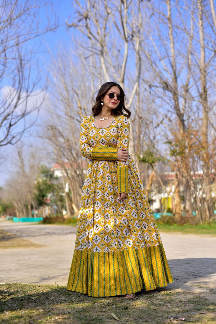 Aayaa 4 Festive Wear Wholesale Long Gown Collection